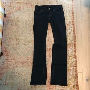 J Brand Dark Denim Jeans size 24